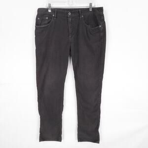 Bonobos Pants Mens 35x32 Black Slim Fit Corduroy Stretch Dress Casual